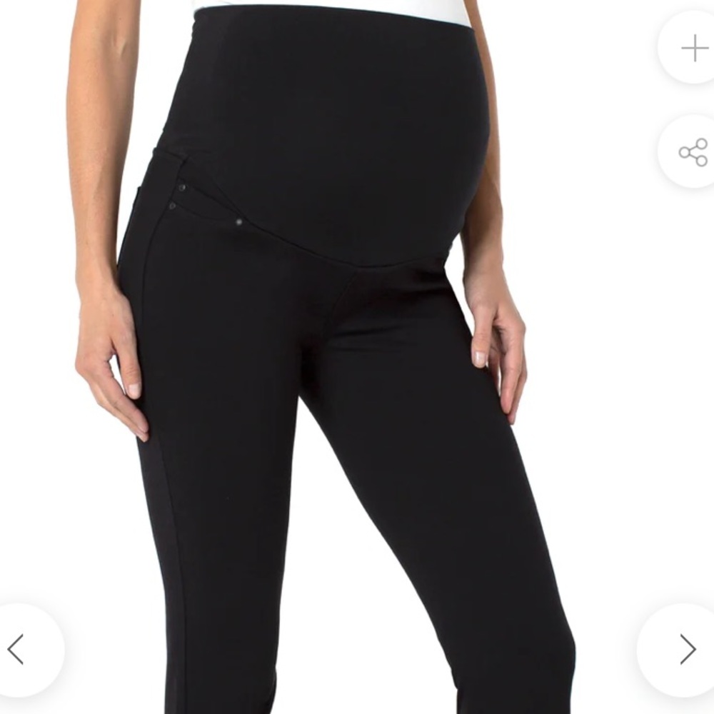 NWOT Liverpool MATERNITY SIENNA LEGGING - Picture 4 of 14